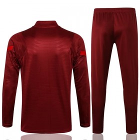 Liverpool Trainings Sweatshirt Pak Kwart-Zip 2021-22 Rode